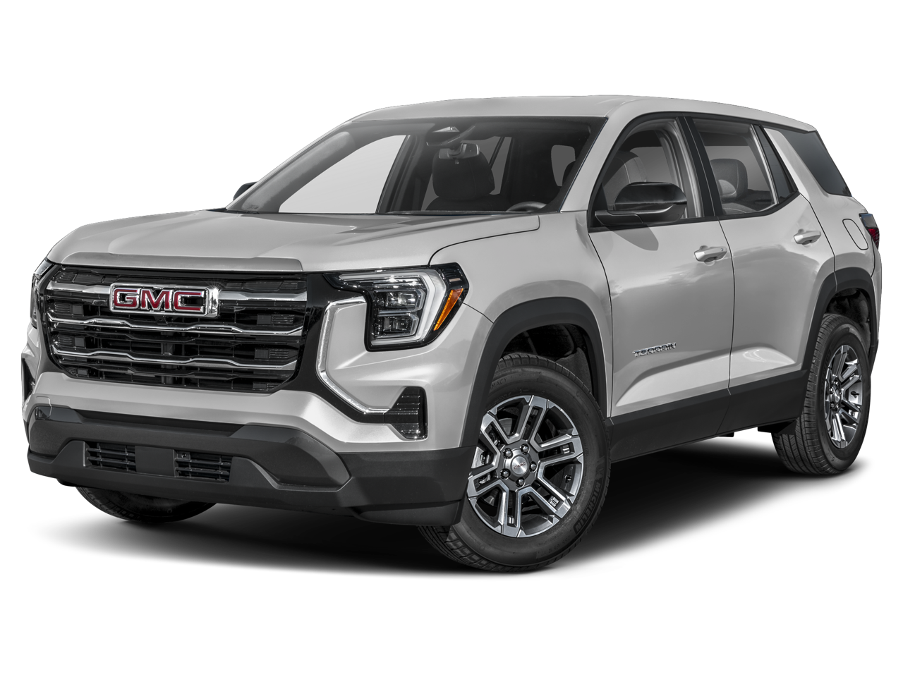 2027 GMC Terrain FWD Elevation in Sterling Metallic — front three-quarter view