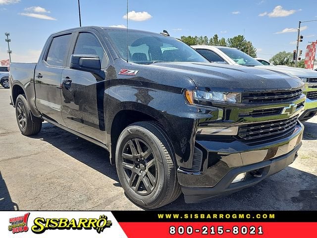 2022 Chevrolet Silverado 1500 LTD RST in Black — front three-quarter view