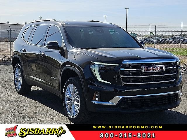 2026 GMC Acadia Elevation in Ebony Twilight Metallic — front three-quarter view