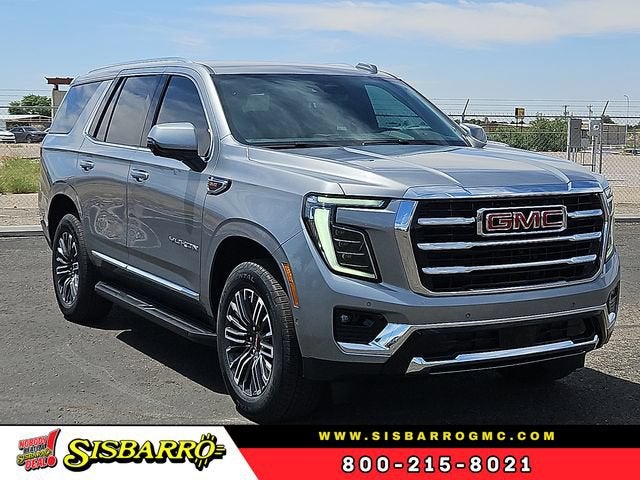2026 GMC Yukon Elevation in Sterling Metallic — front three-quarter view