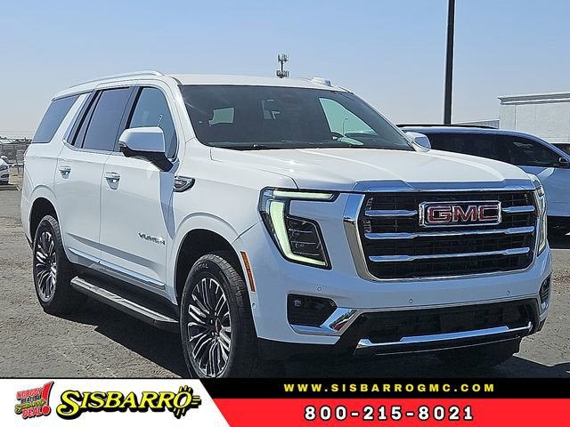 2026 GMC Yukon Elevation in Summit White — front three-quarter view