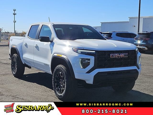 2026 GMC Canyon Elevation in Summit White — front three-quarter view