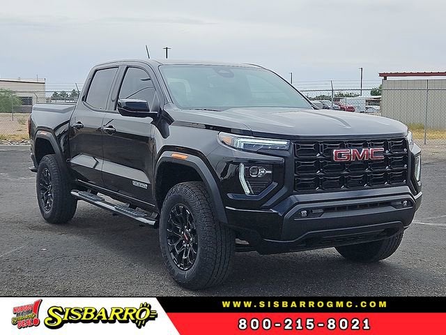 2026 GMC Canyon Elevation in Onyx Black — front three-quarter view
