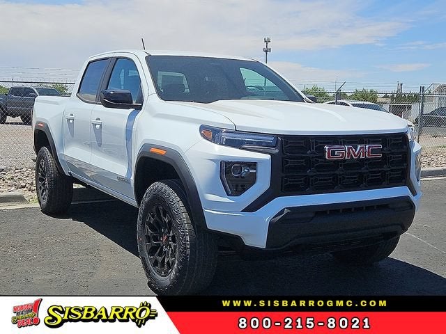 2026 GMC Canyon Elevation in Summit White — front three-quarter view