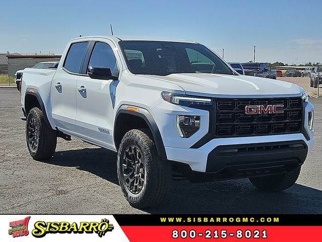 2026 GMC Canyon Elevation in Summit White — front three-quarter view