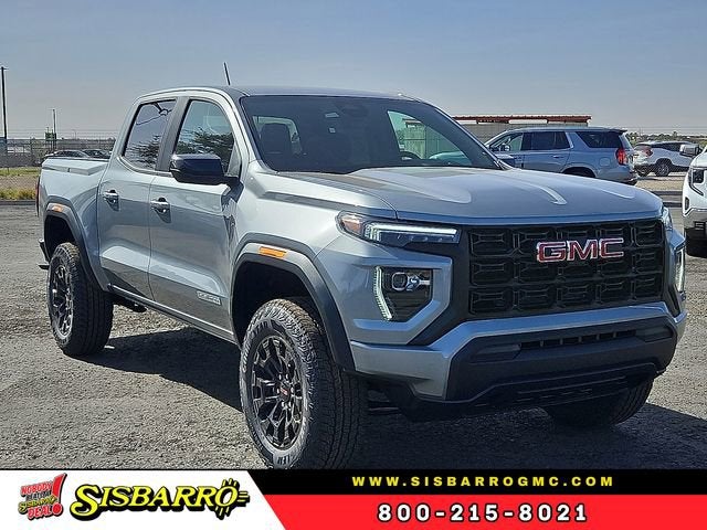 2026 GMC Canyon Elevation in Sterling Metallic — front three-quarter view