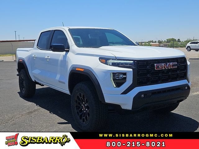 2026 GMC Canyon Elevation in Summit White — front three-quarter view