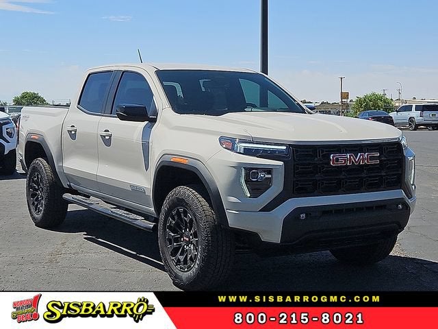 2026 GMC Canyon Elevation in Coastal Dune — front three-quarter view