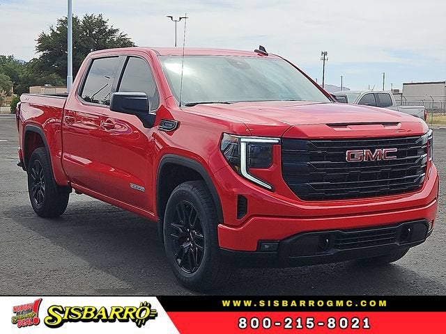 2026 GMC Sierra 1500 SLT in Sterling Metallic — front three-quarter view